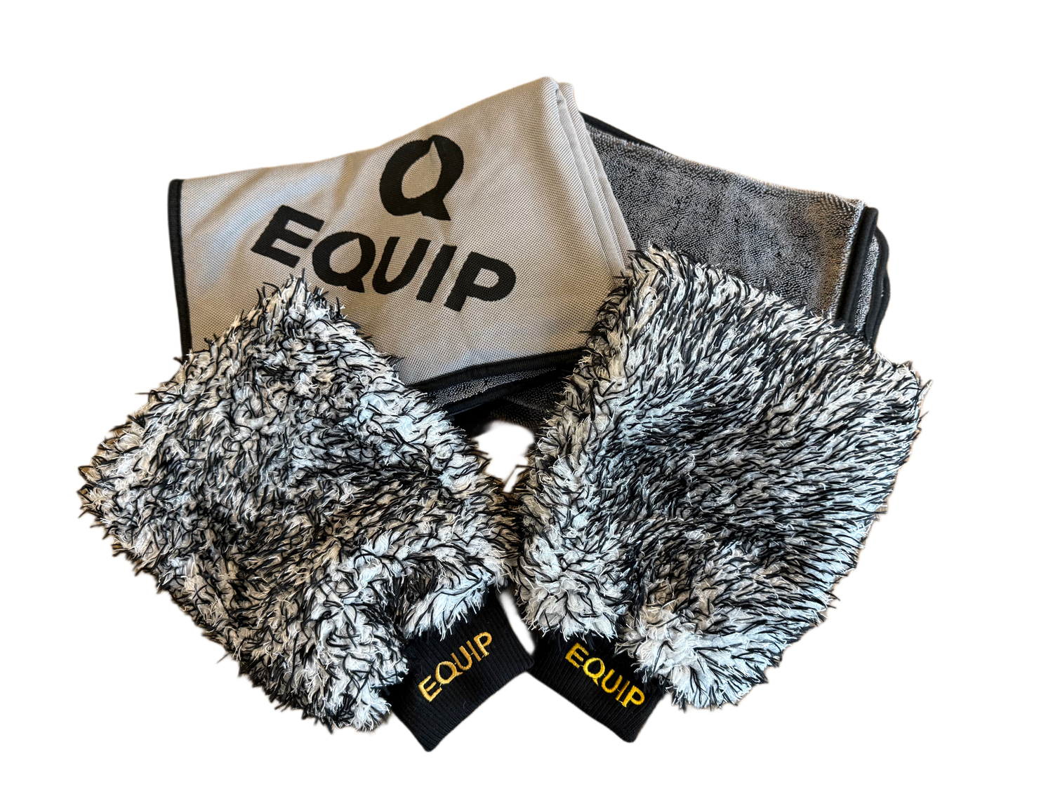 2 WASH MITT AND 2 TOWEL BUNDLE