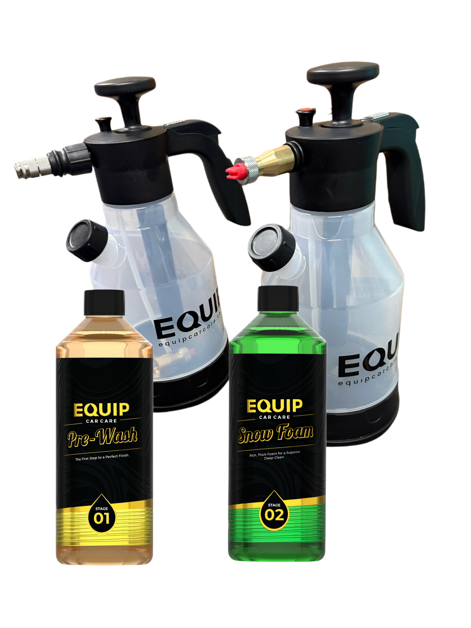 EQUIP 2 SPRAY AND FOAM BOTTLE BUNDLE