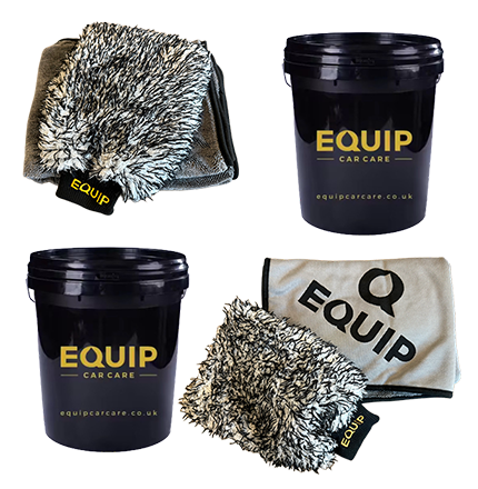 EQUIP DOUBLE BUCKET, MITT AND TOWEL BUNDLE