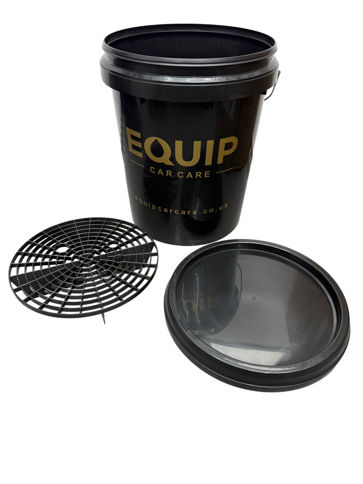 EQUIP 20L WASH BUCKET WITH GRIT GUARD AND LID