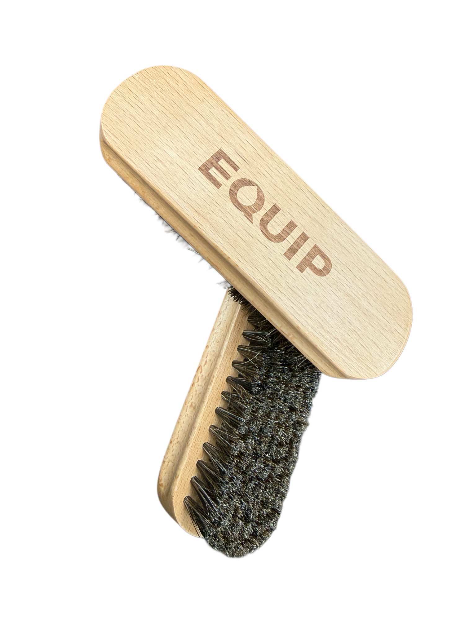 EQUIP LEATHER + INTERIOR HORSE HAIR BRUSH