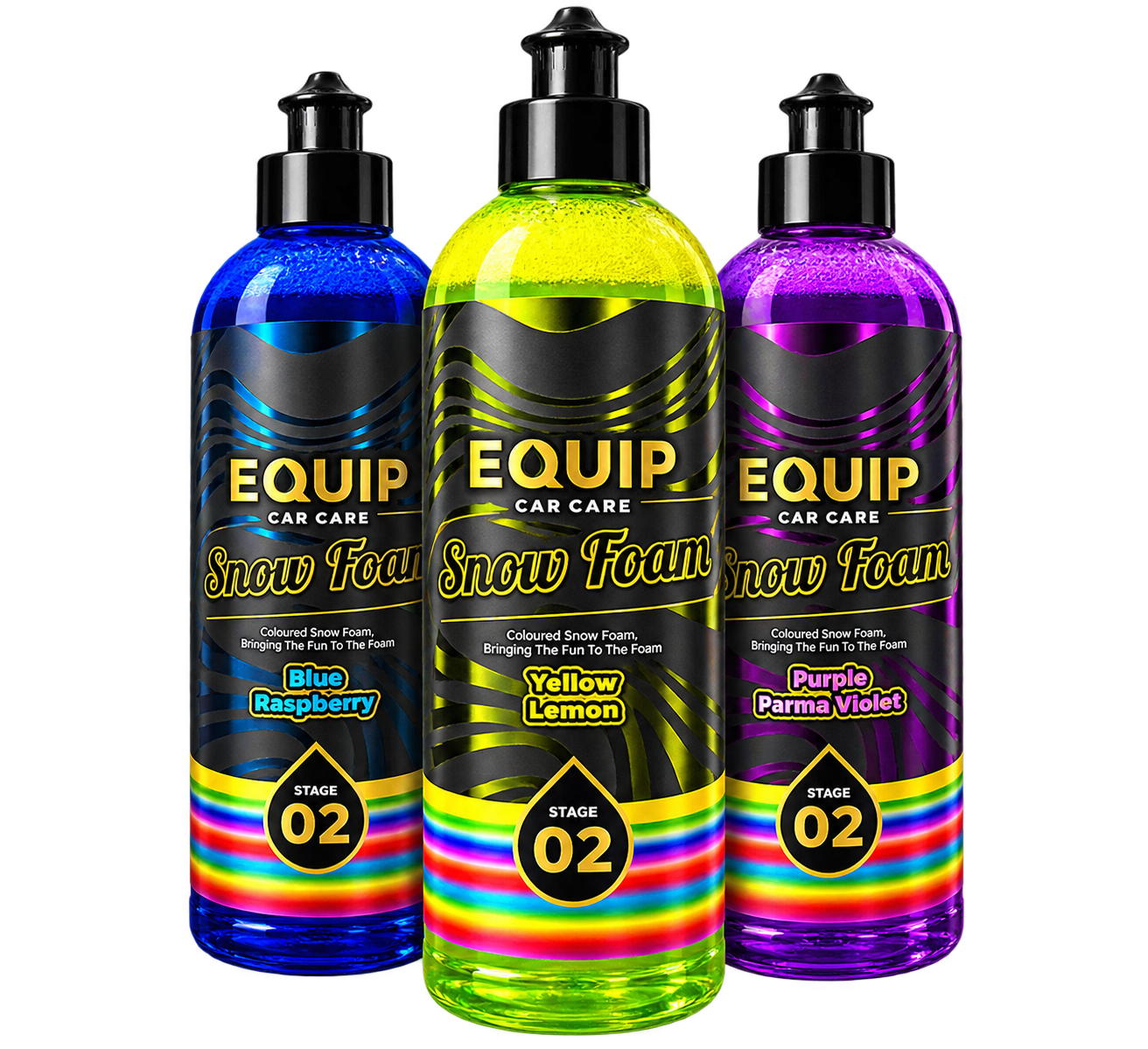 COLOURED SNOW FUN FOAM BUNDLE
