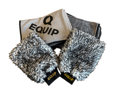 2 WASH MITT AND 2 TOWEL BUNDLE