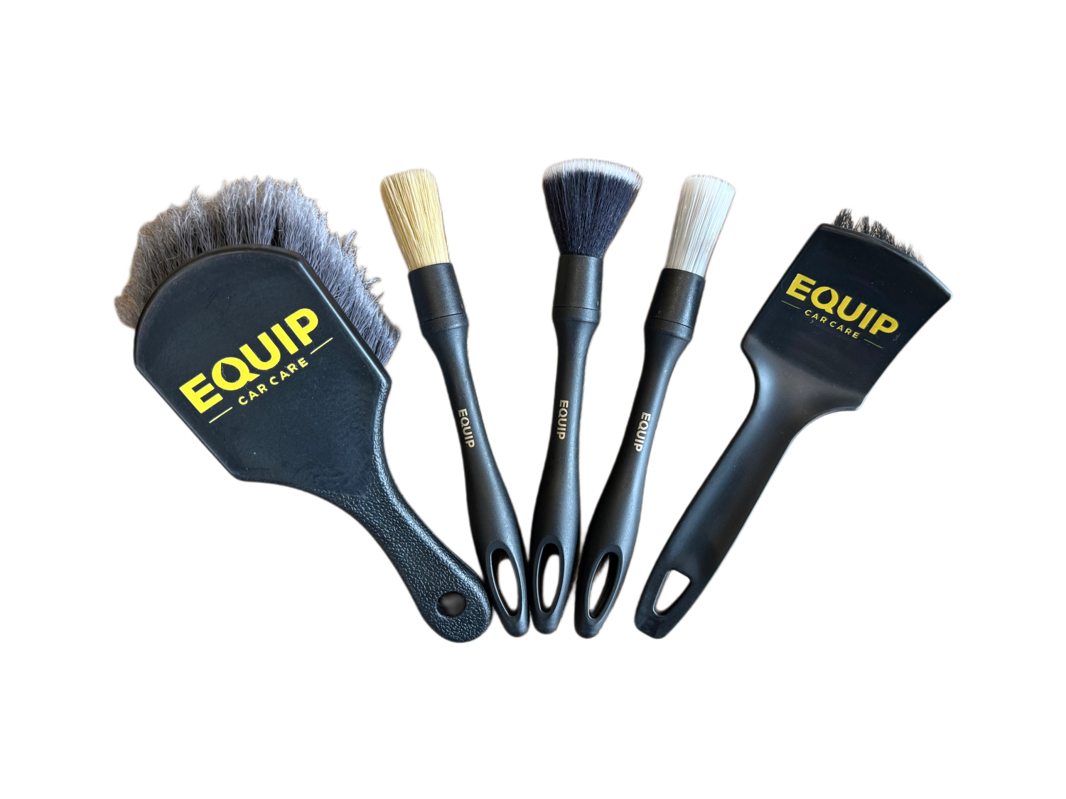 STIFF, SOFT AND DETAIL BRUSH SET 