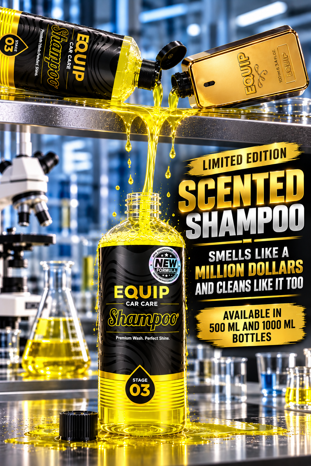 LIMITED EDITION - EQUIP SCENTED SHAMPOO