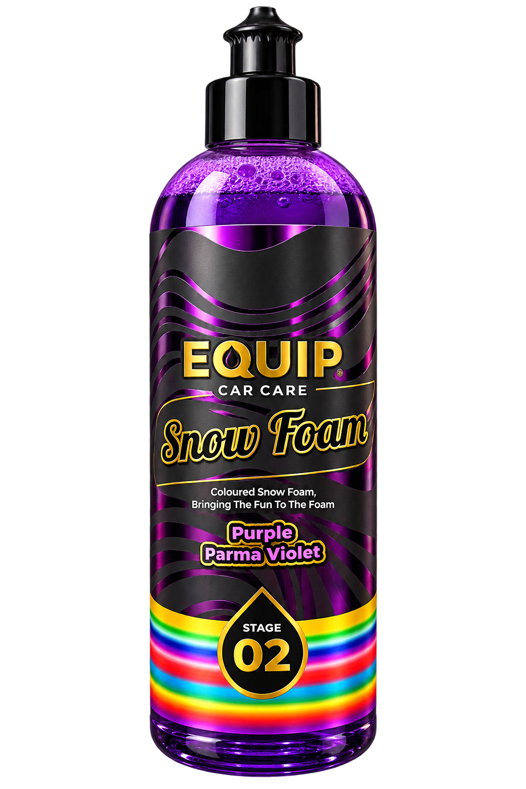 EQUIP GEN-2 SPRAY AND FOAM BOTTLE + PURPLE SNOW FOAM