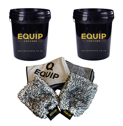 EQUIP DOUBLE BUCKET, MITT AND TOWEL BUNDLE