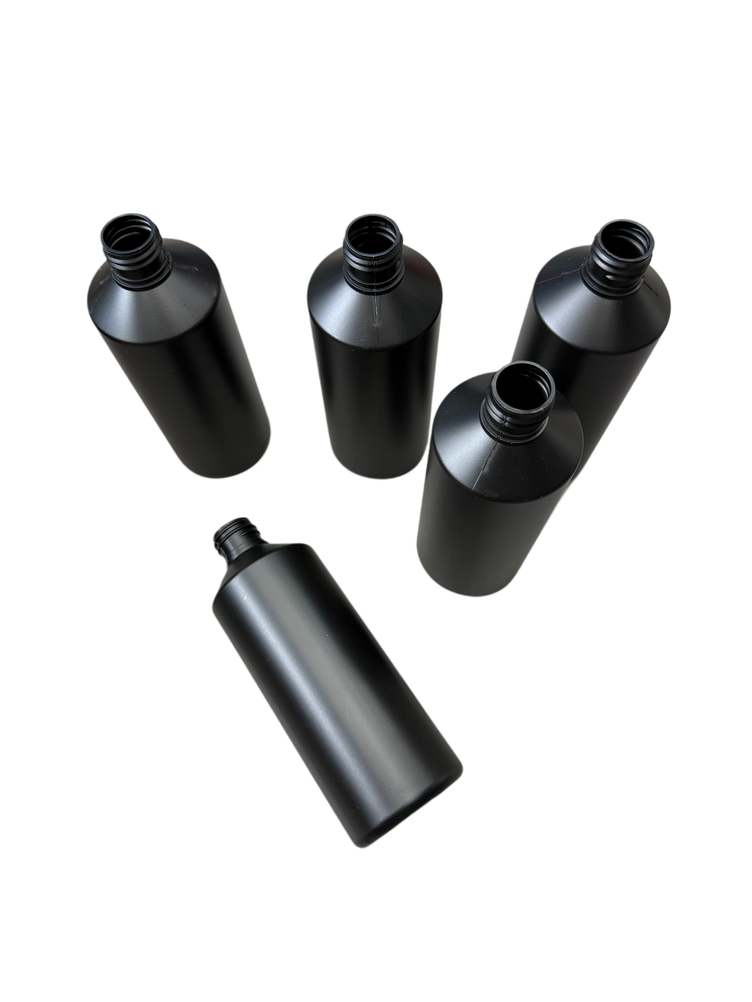 1000 ML BLACK HDPE SPRAY BOTTLE - 5 PACK
