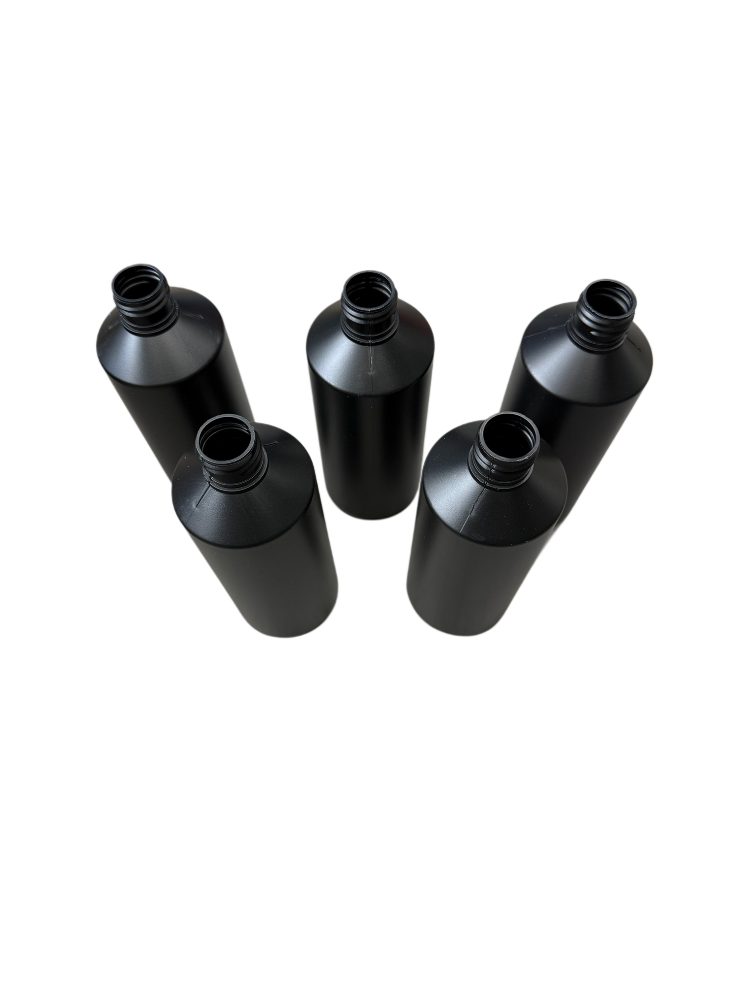 1000 ML BLACK HDPE SPRAY BOTTLE - 5 PACK