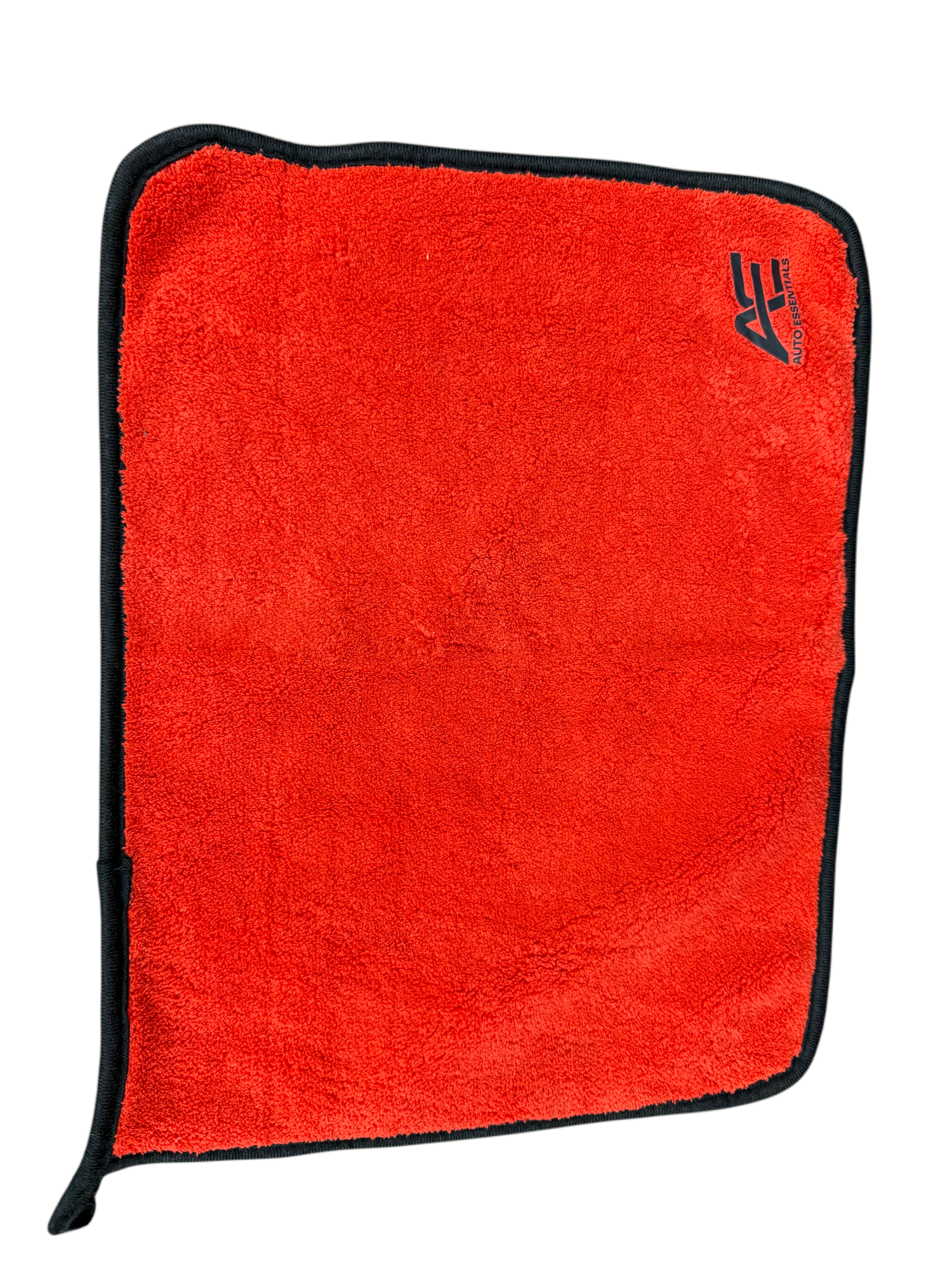 SINGLE Microfibre Cleaning Cloth - Streak-Free Double Sided  RED / GREY