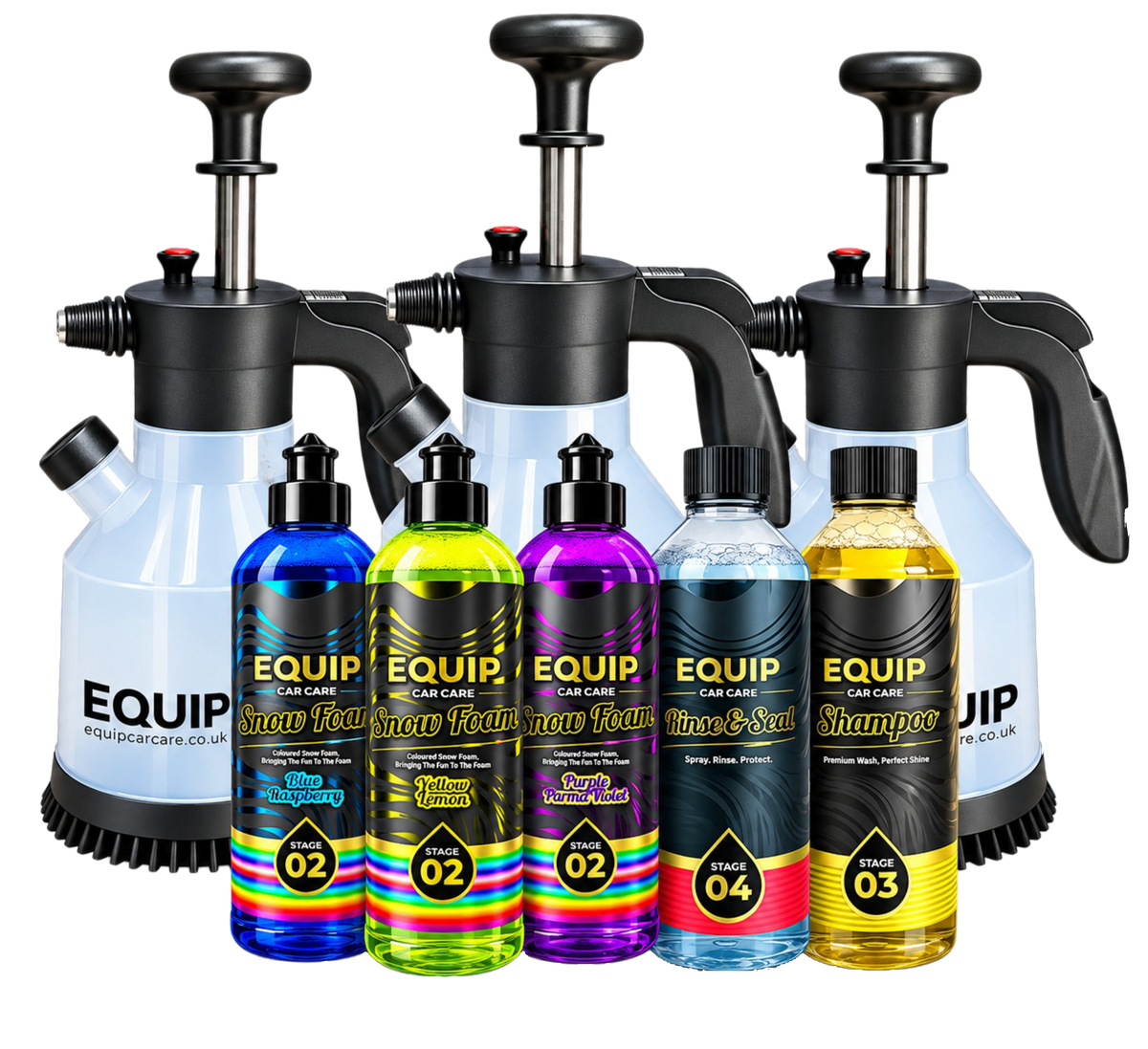 GEN-2, FUN FOAM, SHAMPOO + RINSE AND SEAL BUNDLE