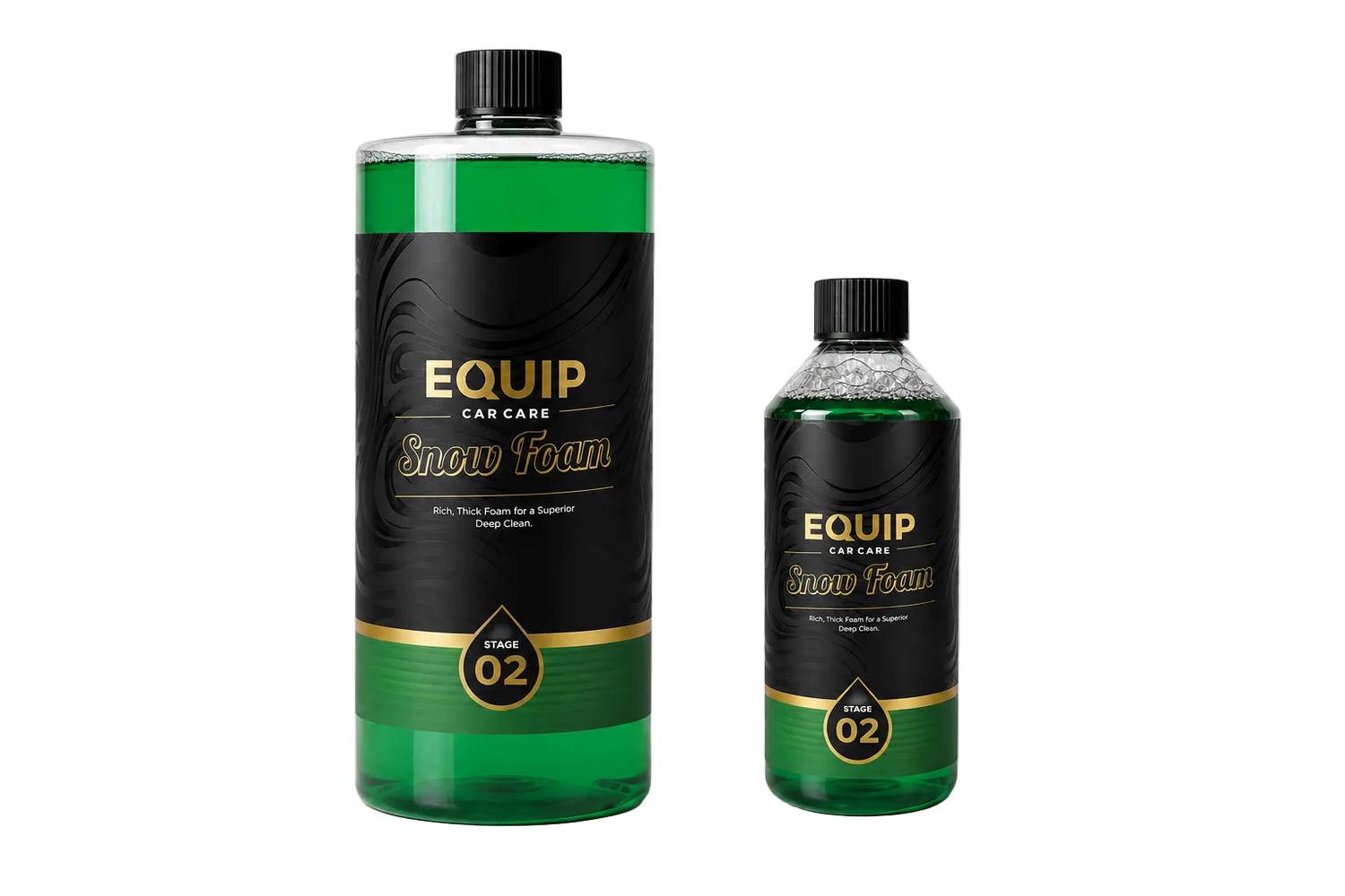 EQUIP DOUBLE SPRAY FOAM BOTTLE, SNOW FOAM + PRE WASH
